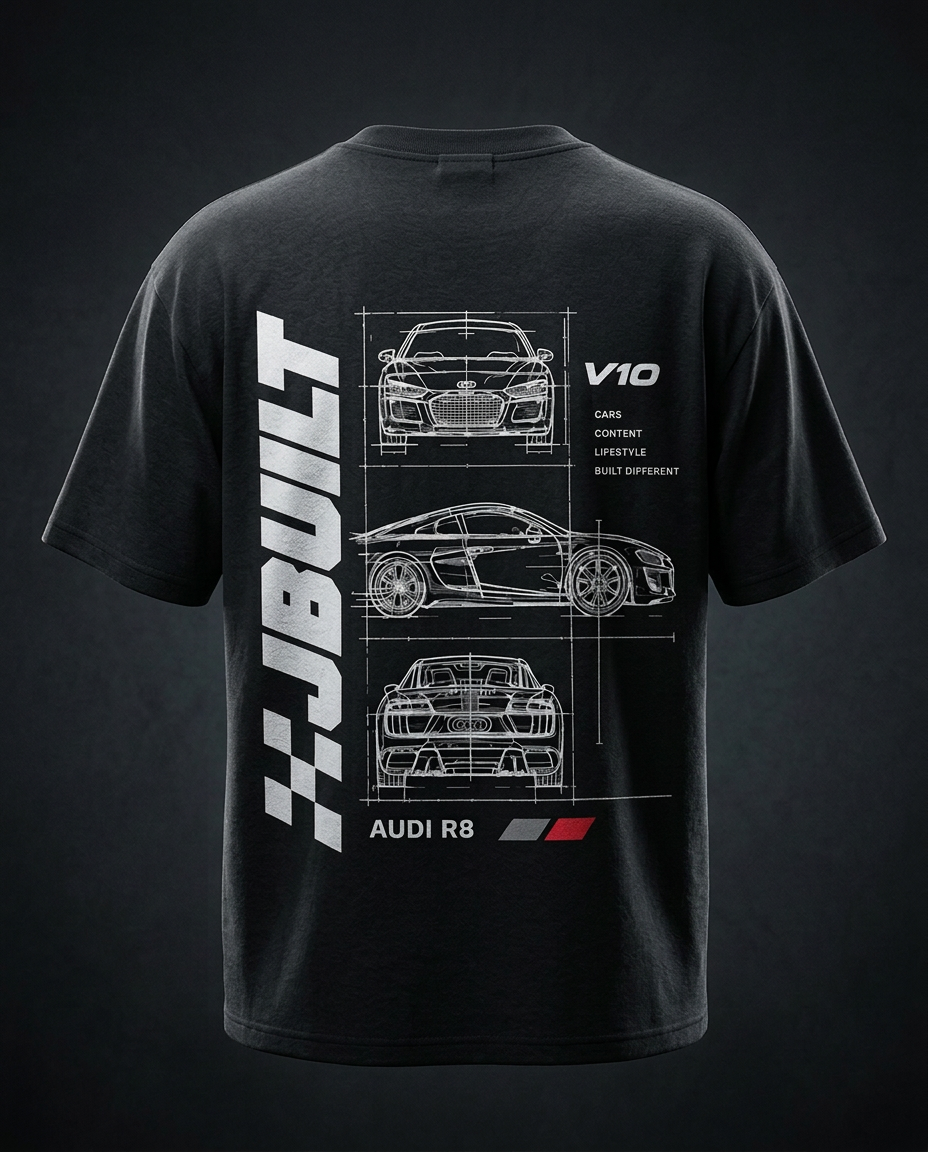 R8 Blueprint Tee